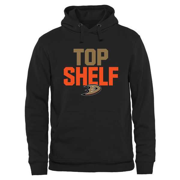 Men's Anaheim Ducks Top Shelf Pullover Hoodie - Black,We sell and wholesale Men's Anaheim Ducks Top Shelf Pullover Hoodie - Black on line form chian!